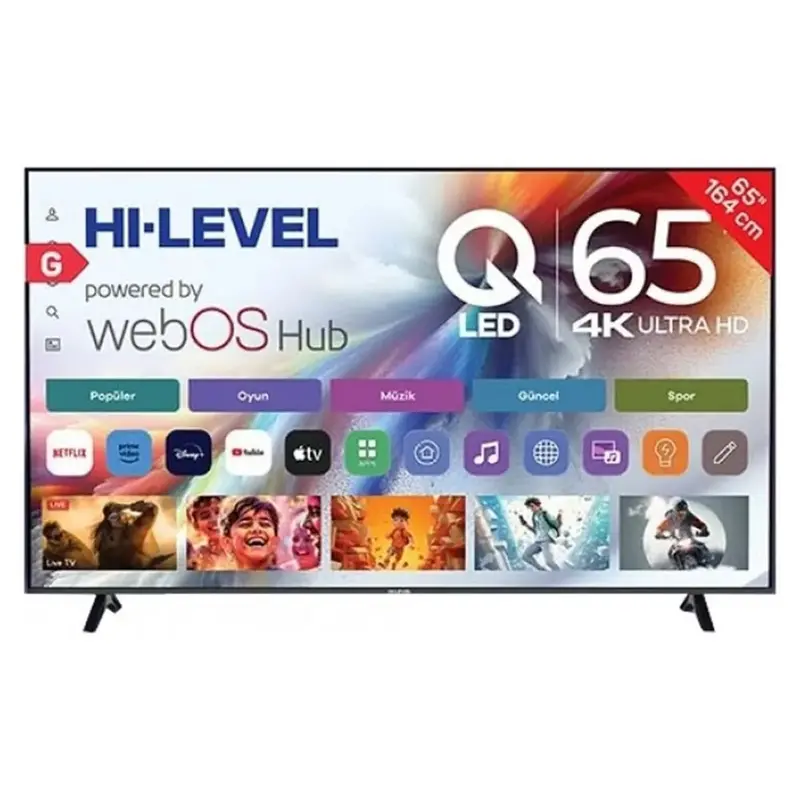 
A101'den Dev Ekran Deneyimi: HI-LEVEL 65 İnç 4K Smart QLED TV İncelemesi


