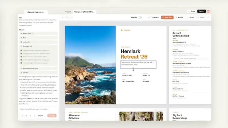 Anthropic, Claude Design İle Tasarımı Hızlandırıyor