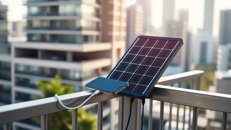 Balkona Güneş Paneliyle Bedava Şarj İstasyonu Kuruyoruz