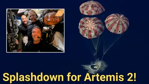 Artemis 2 Astronotları Dünya'ya Döndü