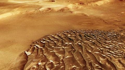 Mars'taki "Metalik" Kumulların Sırrı Çözüldü: Kuru Buz