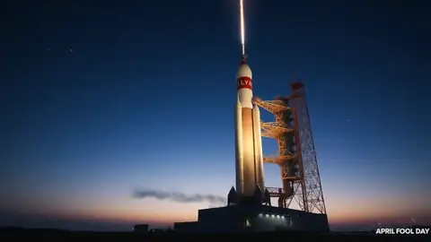 Nasa Ay Yolculuğunu Nisan Şakasında Başlatıyor