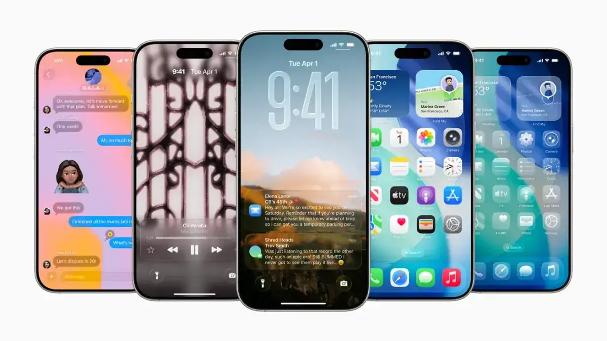 iOS 26, Ana Ekran İkonlarını iPhone'a Göre Ayarlıyor