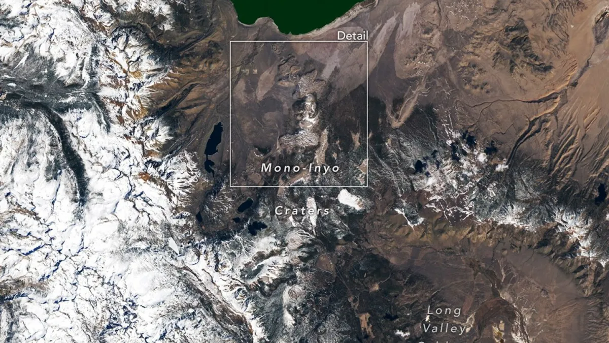 Nasa, Mammoth Lakes Volkanlarında Marsın Geçmişini Yeniden Yazıyor